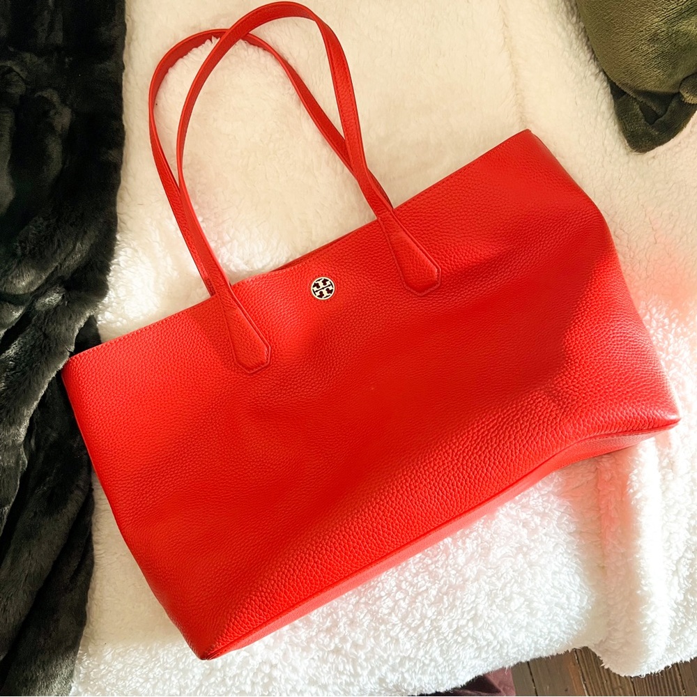Tory Burch large leather tote